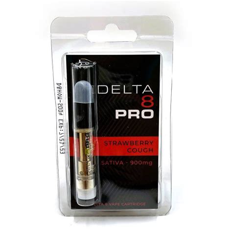 Delta 8 Pro™ 1ml Δ8 Vape Cartridge Strawberry Cough Delta 8 Pro