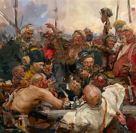 Master Study Reply Of The Zaporozhian Cossacks Ali Kiani Amin