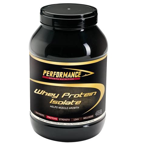 Performance Whey Protein Isolate Vanille 2 Kg Farmaline