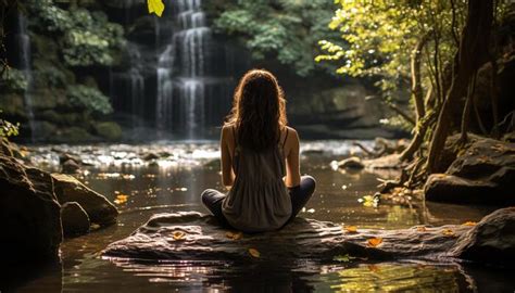 Waterfall Meditation Stock Photos, Images and Backgrounds for Free Download