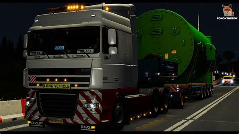 ETS2 Special Transport DLC 60 Ton Industrial Condenser Luxembourg