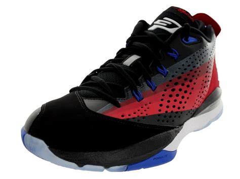 Buy Nike Jordan Mens Jordan Cp3vii Blackwhiteteam Redgym Red