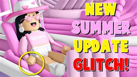 NEW GLITCHES In The Bloxburg SUMMER UPDATE YouTube