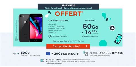 Soldes D T Deux Bons Plans Avec Iphone Offert Forfait Go