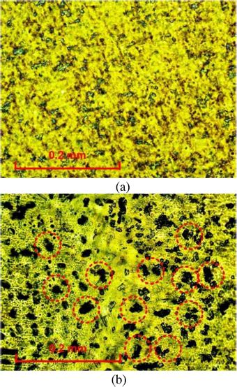 Typical Material Morphology A Before And B After Pd Erosion