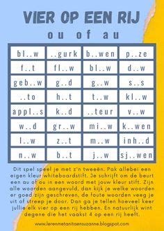 Idee N Over Spelling Groep Spellingsactiviteiten