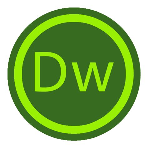 Adobe Dreamweaver Icon At Collection Of Adobe