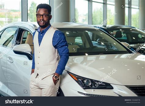 Handsome Man Standing Near His New Stock Photo 1554468176 Shutterstock