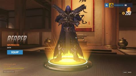 Unboxing Reaper Legendary Nevermore Skin Overwatch Youtube