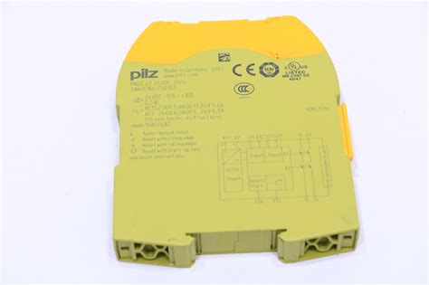 Pilz Pnoz S3 24vdc 2no Safety Relay Premier Equipment Solutions Inc