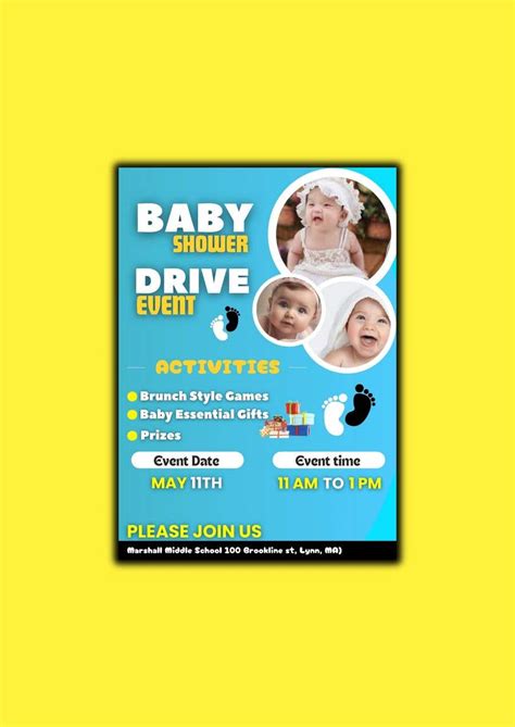 Entry 89 By Shahzaib304 For Sleek Flyer Design For Baby Drive Freelancer