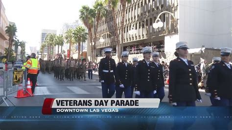 Veterans Day Parade In Downtown Las Vegas Today Youtube