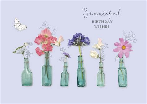 On Your Birthday Floral Birthday Greeting Card Cards