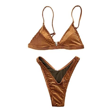 MAILLOT DE BAIN Bikini sexy bonne élasticité sans fil populaire taille haute taille maigre