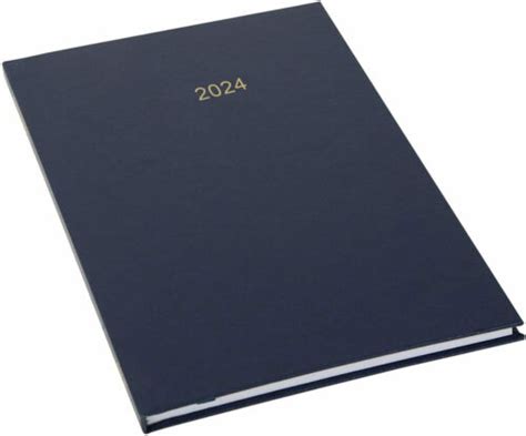 2024 A4 A5 A6 Day To Page Week To View Diary Full Year Planner Desk Hardback Ebay