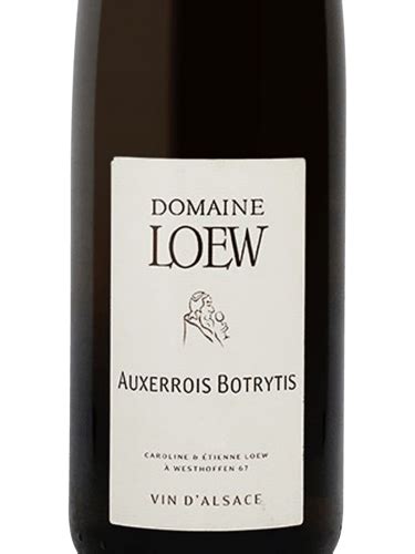 Domaine Loew Auxerrois Botrytis Vivino Us