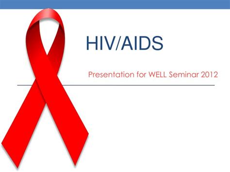 Ppt Hivaids Powerpoint Presentation Id5784598