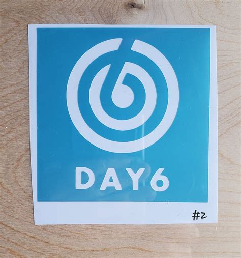Day6 Logo Vinyl Decal Etsy