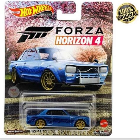 Promo Hot Wheels Premium Retro Nissan Skyline HT2000 GT X Forza Hotwheels Multicolor Diskon 23