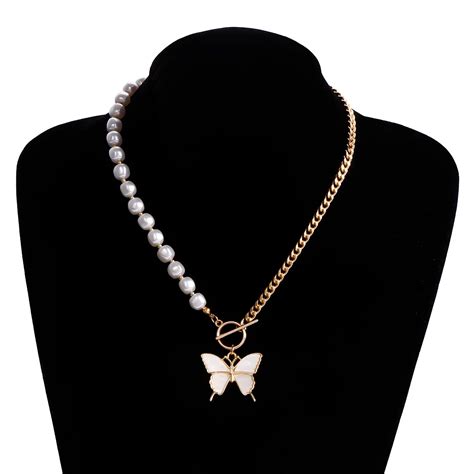 2024 Year Fashion Sweet Imitation Pearl Gold Plated Beaded White