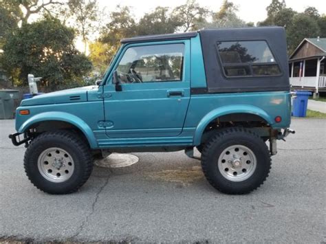 Suzuki Samurai X Fuel Injected For Sale Photos Technical