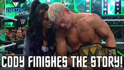 Cody Rhodes Finishes The Story WrestleMania 40 Night 2 Full Show