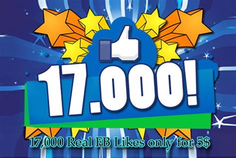 Give You Real Fb 17000 Likes And 7000 Followers In