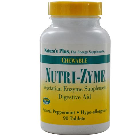 Mua NaturesPlus Nutri Zyme 90 Chewable Tablets Peppermint Flavor