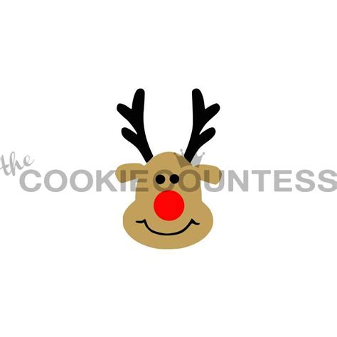 Build A Rudolph Stencil The Flour Box