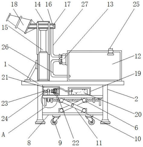 一种建筑工地自动喷雾除尘系统的制作方法