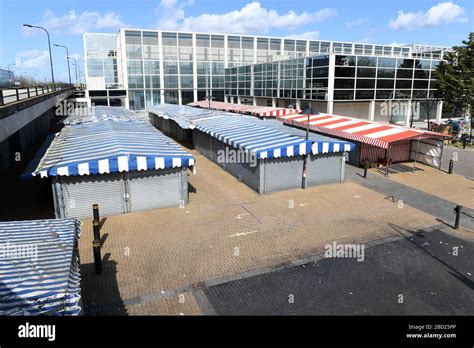 Central Milton Keynes Buildings Snow Dome Outdoor Market Blossom