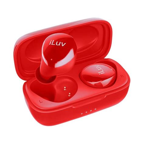 Fone De Ouvido Iluv Bubble Gum Air True Bluetooth Vermelho