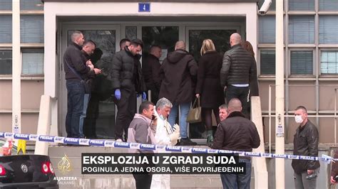 Eksplozija na ulazu u sud u Podgorici Poginula jedna osoba više