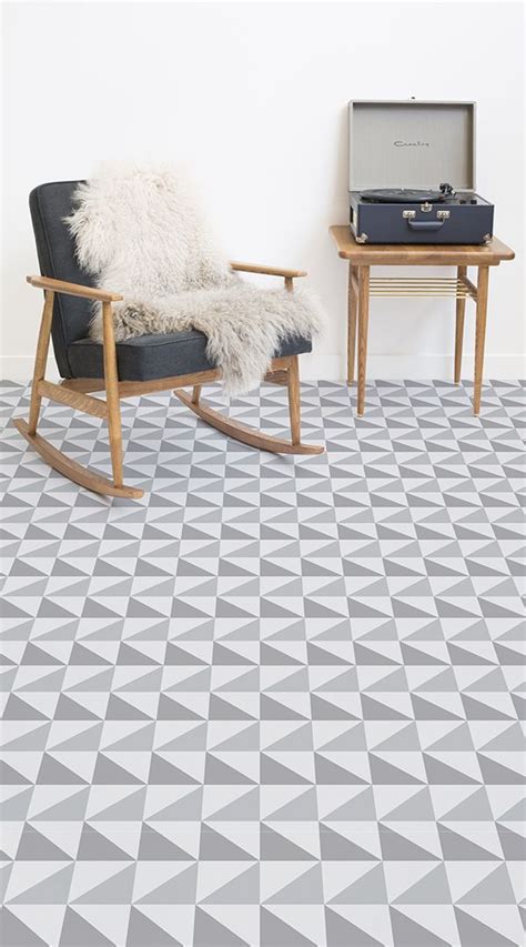 Patterned Vinyl Floor Tiles