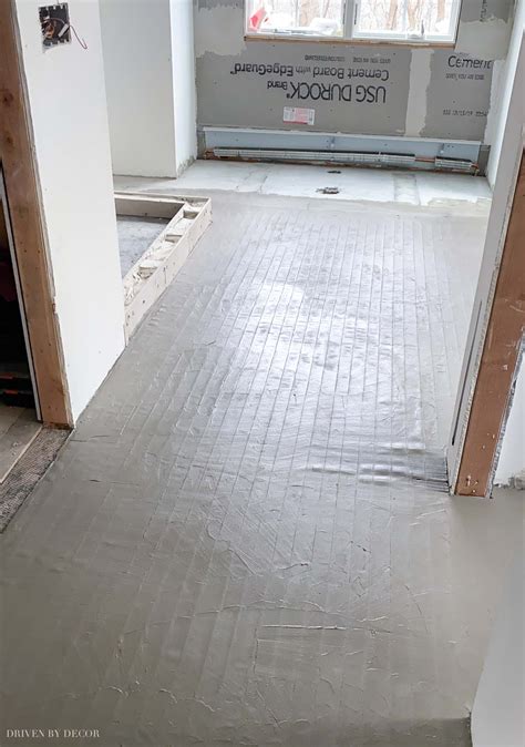 How To Install Heated Tile Floor Mat Clsa Flooring Guide