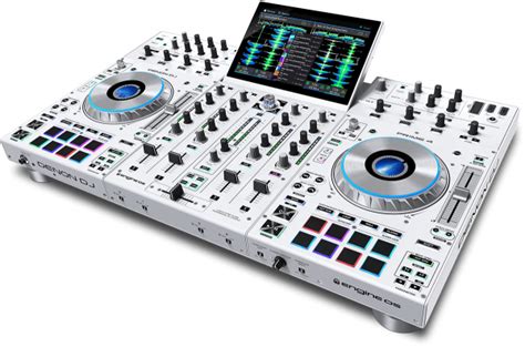 Denon Dj Prime 4 White Standalone Dj Controller