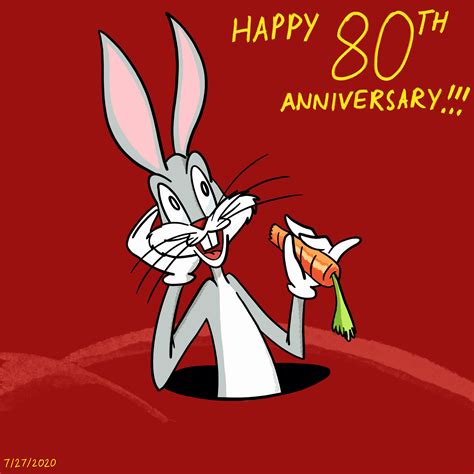 Bugs Bunnys 80th Anniversary by coolerkinghilts on DeviantArt