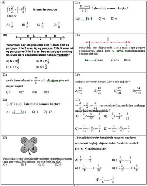 10 Sınıf Matematik 2 dönem 2 Yazılı Soruları Ve Cevapları Ellas Trabajan