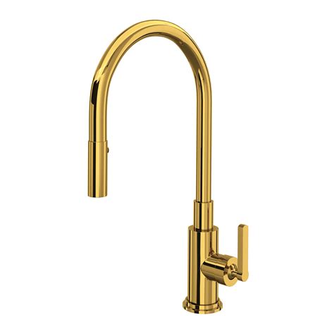 Rohl Lombardia Kitchen Single Lever Single Hole Pulldown Kitchen