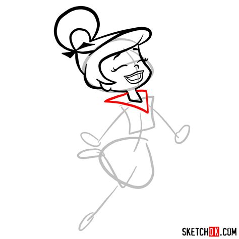 How To Draw Judy Jetson Sketchok Easy Drawing Guides