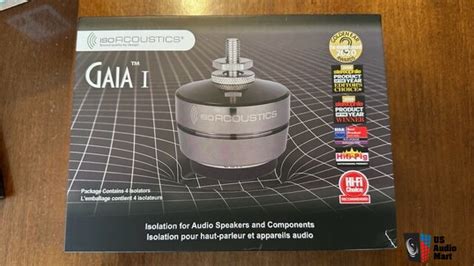 IsoAcoustics GAIA I Speaker Isolators Set Of 8 For Sale US Audio Mart