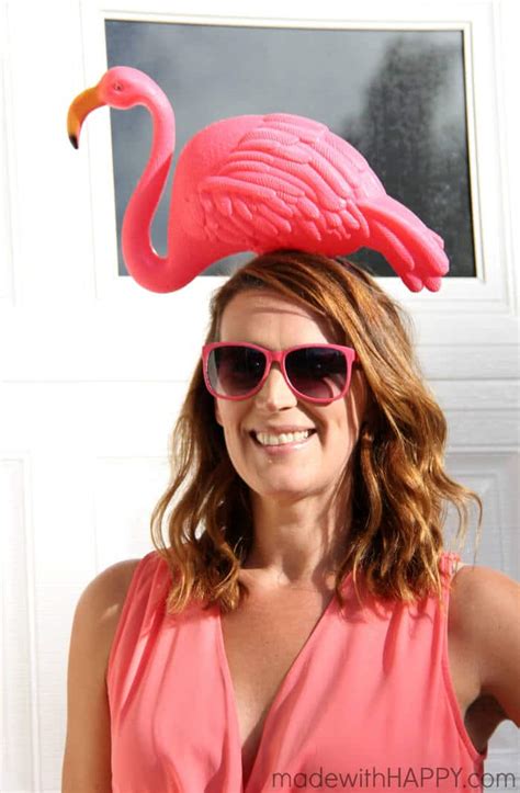 Diy Flamingo Costume Fun Easy Halloween Costume Diys