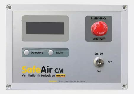 Medem SafeAir CM GP Ventilation Interlock Gas Pressure Proving System