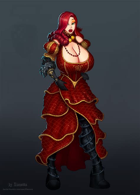 Idalia Dressed Ver Comission By Eleonore Hentai Foundry