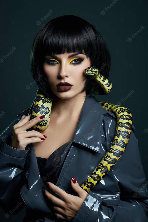 Python And Nude Girl