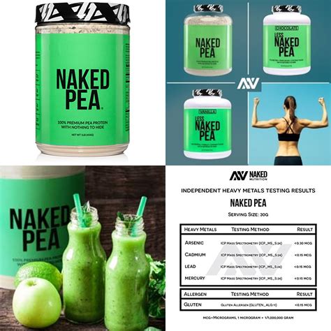 Naked Pea Lb Protein Isolate From North American Farms Plant Based