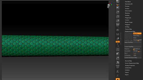 Displacement Map And Uv S Zbrushcentral