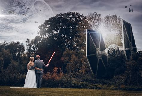How I Created A Star Wars Themed Image For A Wedding
