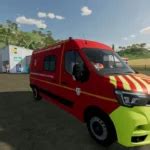 RENAULT MASTER VSAV SDIS 17 V1 0 FS22 Mod