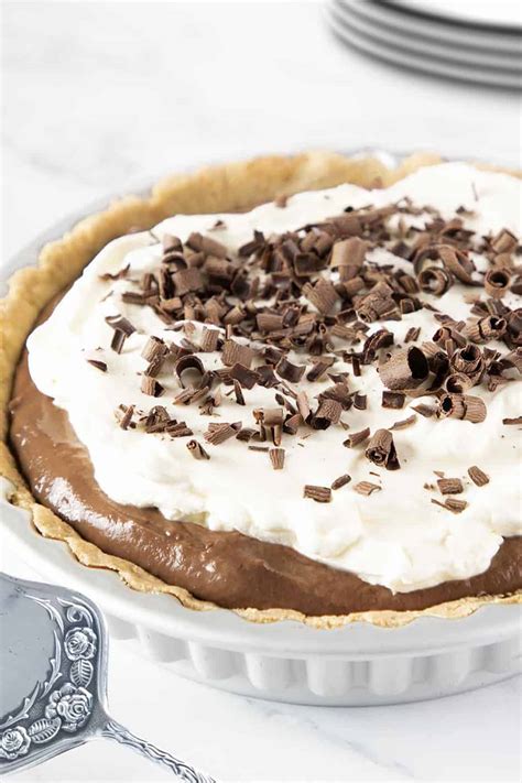 Chocolate Pudding Pie Erren S Kitchen